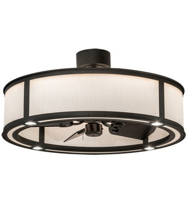 Smythe Craftsman 28W LED Fandelier 18 In H and 36.5 In W by Meyda Tiffany - 210681