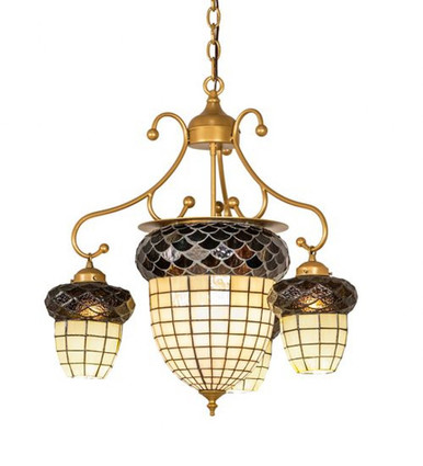 Acorn 36W 2 LED Chandelier 30 x 28 Inches Wide by Meyda Tiffany - 250424