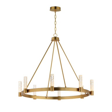 Duchess 4W 8 LED Chandelier 28 Inch Tall and 36 Inch Wide by Maxim - 38446IBNAB