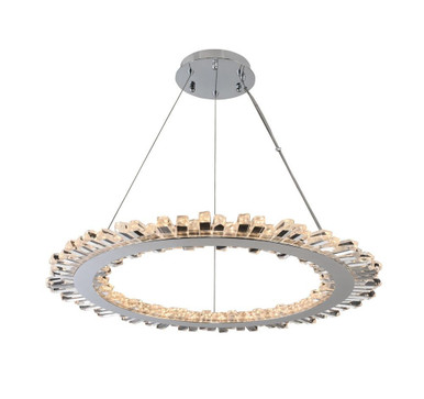 Quasar 82W LED Light Oversized Pendant by Allegri - 032751-010-FR001