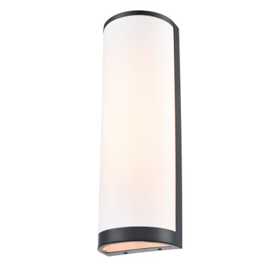 High Street 2 Light Wall Sconce 17.99 Inch and 4.02 Inch Wide by Artcraft - AC12167BK
