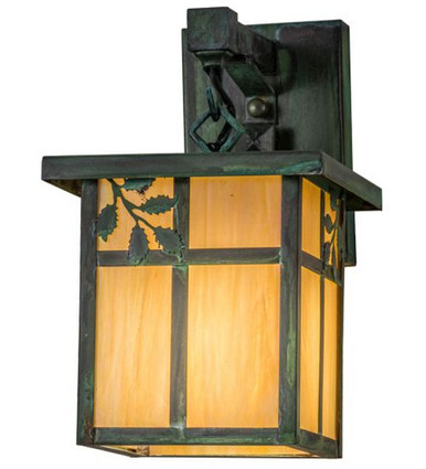 Hyde Park Sprig 1 Light Hanging Wall Sconce 11 x 6.5 Inch by Meyda Tiffany - 165199