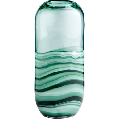 Torrent 8.75 Inch Vase by Cyan - 10885