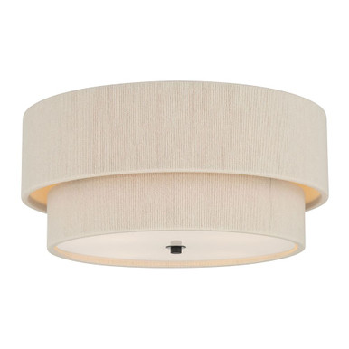 Helbert 4 Light Flush Mount 8 Inch Tall and 18 Inch Wide by Millennium - 208104