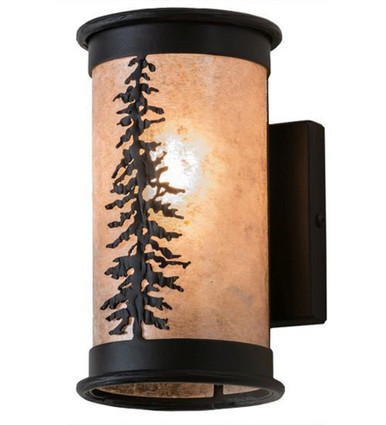 Tall Pines 2 Light Wall Sconce 9.25 x 5 Inches by Meyda Tiffany - 173132