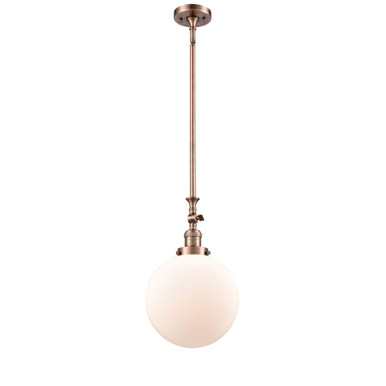 Beacon 1 Light Adjustable Mini Pendant 16.38 Tall X 10 Wide by Innovations - 206-G20-10