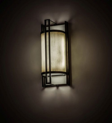 Paille 3.5W LED Wall Sconce 12 x 5 Inches by Meyda Tiffany - 170895