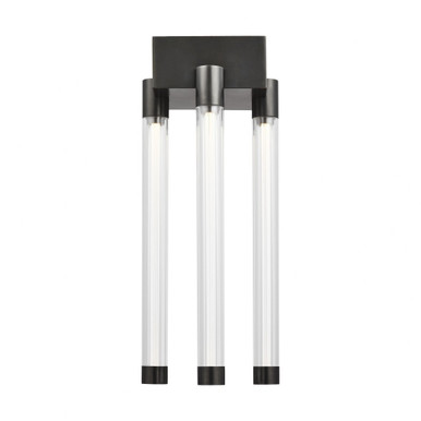 Phobos 94W 277V 4 LED 5.6 Inch Wide Flush Mount by Visual Comfort Modern - 700FMPHB6BZ-LED927-277
