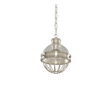 Montauk 1 Light Small Pendant 56 Inch Tall by Kalco - 311350PN