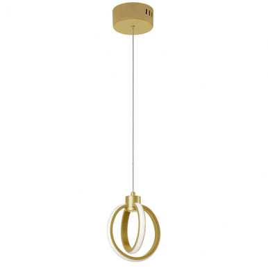 Parson 14W 1 LED Small Pendant by Dainolite - 9228-614LEDP