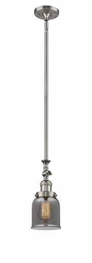 Bell 1 Light Adjustable Mini Pendant 11.63 X 5 Inch Wide by Innovations - 206-SN-G53