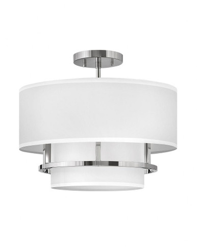 Graham 3 Light 8.14 Inch Wide Semi Flush Mount by Hinkley - 38893