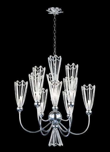 Medallion 9 Light Medium Chandelier by James Moder - 96038S22