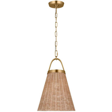 Whitby 1 Light Medium Pendant by Visual Comfort Studio - CP1421BBS