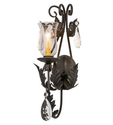 French Elegance 1 Light Wall Sconce 22.5 x 9 Inches by Meyda Tiffany - 173177