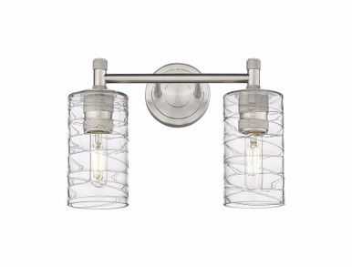 Crown Point 2 Light Vanity Light 10.5 Inch Tall by Innovations - 434-2W-G434-7