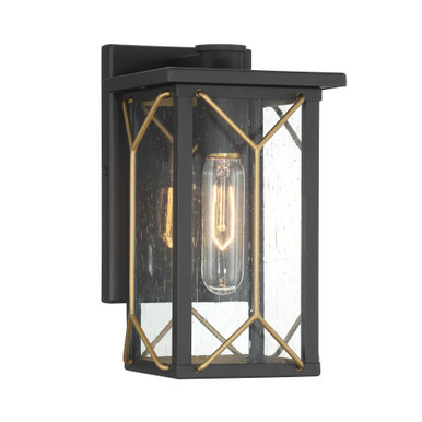 Hillside Manor 1 Light Outdoor Wall Lantern 10 Inch Tall by Minka Lavery - 72801-727