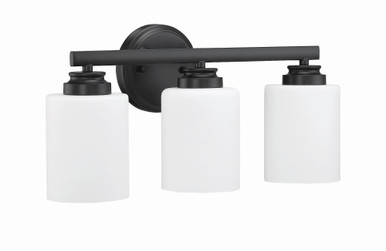 Bolden 3 Light Vanity Light by Craftmade 50503-FB-WG - 50503-FB-WG