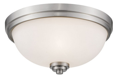 Ashton 3 Light 15 Inch Wide Flush Mount by Z-Lite 443F3-BN - 443F3-BN