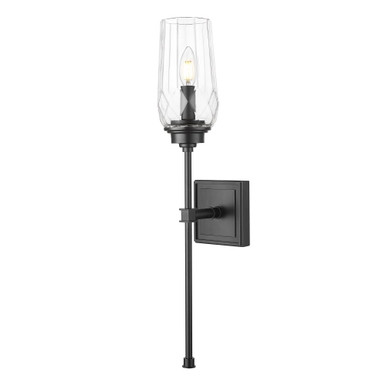 Cosmo 1 Light Wall Sconce 25.25 Inch Tall and 5 Inch Wide by Z Lite - 2015-1S