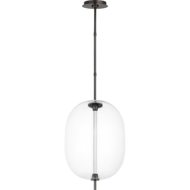 Heian 11W 1 LED Light Medium Pendant by Visual Comfort Modern - SLPD31227CBZ