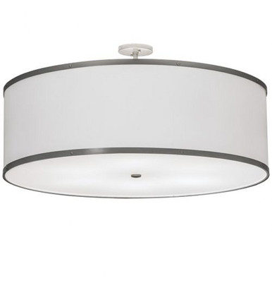 Cilindro 6 Light Semi Flush Mount 18 x 36 Inches by Meyda Tiffany - 223579