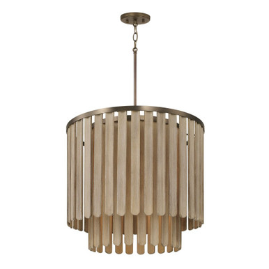 Jada 5 Light Pendant 21 Inch Tall and 24 Inch Wide by Capital - 355651DR