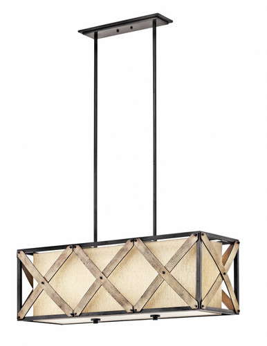 Cahoon 3 Light Mini Chandelier by Kichler - 43774avi