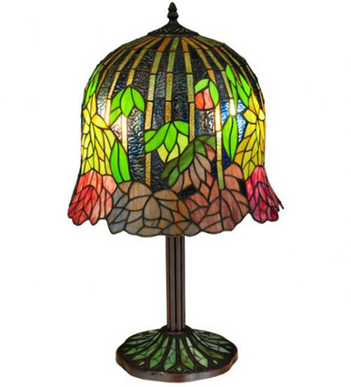 Tiffany Honey Locust 23 Inch H Table Lamp by Meyda Tiffany - 134540