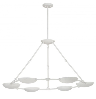 Undertas 6 Light Oversized Chandelier by George Kovacs - P1316