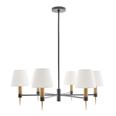 Roma 6 Light Oversized Chandelier by Arteriors - 84073