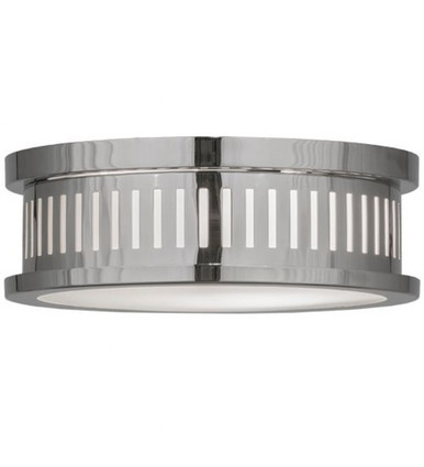 Cilindro Chisolm Passage 2 Light 11 Inch Wide Flush Mount by Meyda Tiffany - 145703