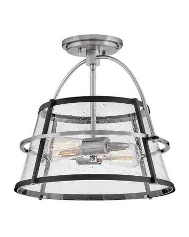 Tournon 28W 2 LED 10.25 Inch Wide Semi Flush Mount by Hinkley - 38111