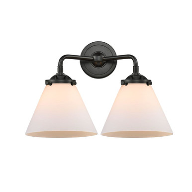 Cone 2 Light Bath Vanity 11.25 Inch Tall and 15.75 Inch Wide by Innovations - 284-2W-G4