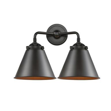 Appalachian 2 Light Bath Vanity 11.38 Inch and 16 Inch Wide by Innovations - 284-2W-OB-M13-OB