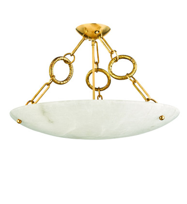 Yadira 6 Light 26 Inch Wide Semi Flush Mount by Corbett - 420-06-VB