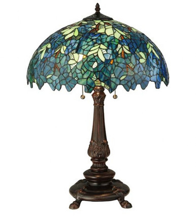 Nightfall Wisteria 26 Inch H Nightfall Wisteria Table Lamp by Meyda Tiffany - 124815