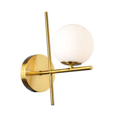 Modena One Light Wall Sconce by Artcraft - AC11977BR
