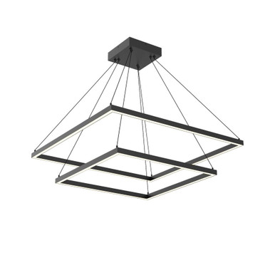 Piazza 112W LED Chandelier 1.38 Inch Tall and 31.5 Inch Wide by Kuzco - CH88232-BK-UNV-010