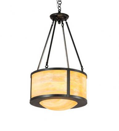Pomona 4 Light Inverted Pendant 40 x 18 Inches by Meyda Tiffany - 38739