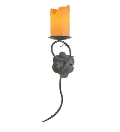 Utana Bluffs Left 1 Light Left Wall Sconce 26 x 7 Inches by Meyda Tiffany - 106996