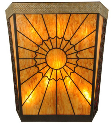 Zuvan 6 Light Wall Sconce 32.5 x 29.5 Inches by Meyda Tiffany - 136080