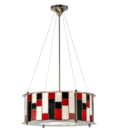 Utopia 3 Light Large Synchronic Pendant by Meyda Tiffany - 19320