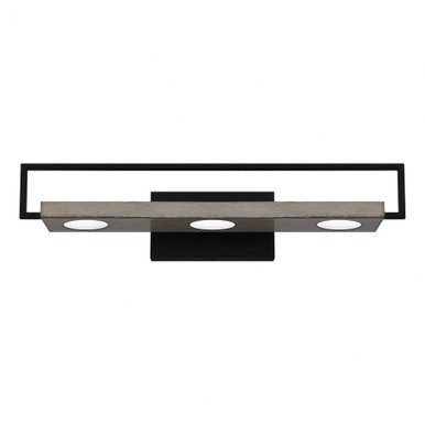 Winnett 1 LED Vanity Light 24 Inch Wide by Quoizel - WINN8524MBK