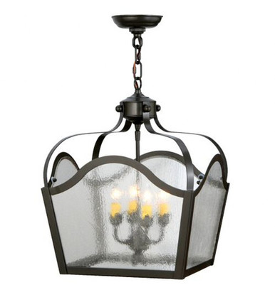 Terena 4 Light Pendant 23.5 Inches Tall and 22 Inches Wide by Meyda Tiffany - 137164