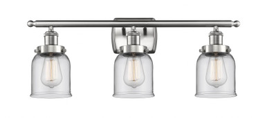 Bell 3 Light Bath Vanity 12 Inch Tall and 26 Inch Wide by Innovations - 916-3W-SN-G52