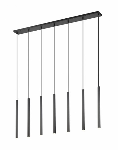 Forest 35W 7 LED Linear Chandelier 23.75 Inch Tall By Z-Lite - 919MP24-7L