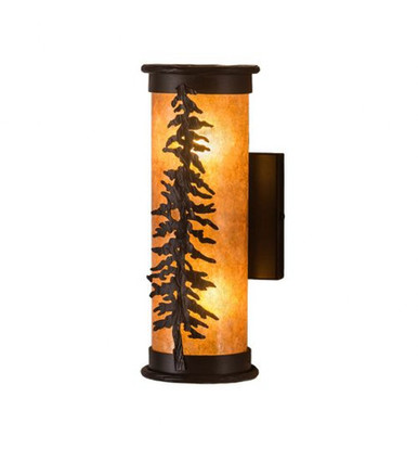 Tall Pines 2 Light Wall Sconce 12 x 5 In by Meyda Tiffany - 197883