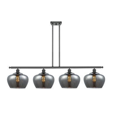 Fenton 100W 4 LED Stem Hung Island 11.25 and 49.25 Inch Wide by Innovations - 516-4I-G9-L-LED