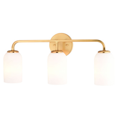 Shelby 3 Light Bath Vanity 10.25 Inch Tall and 23 Inch Wide by Vaxcel - W0484